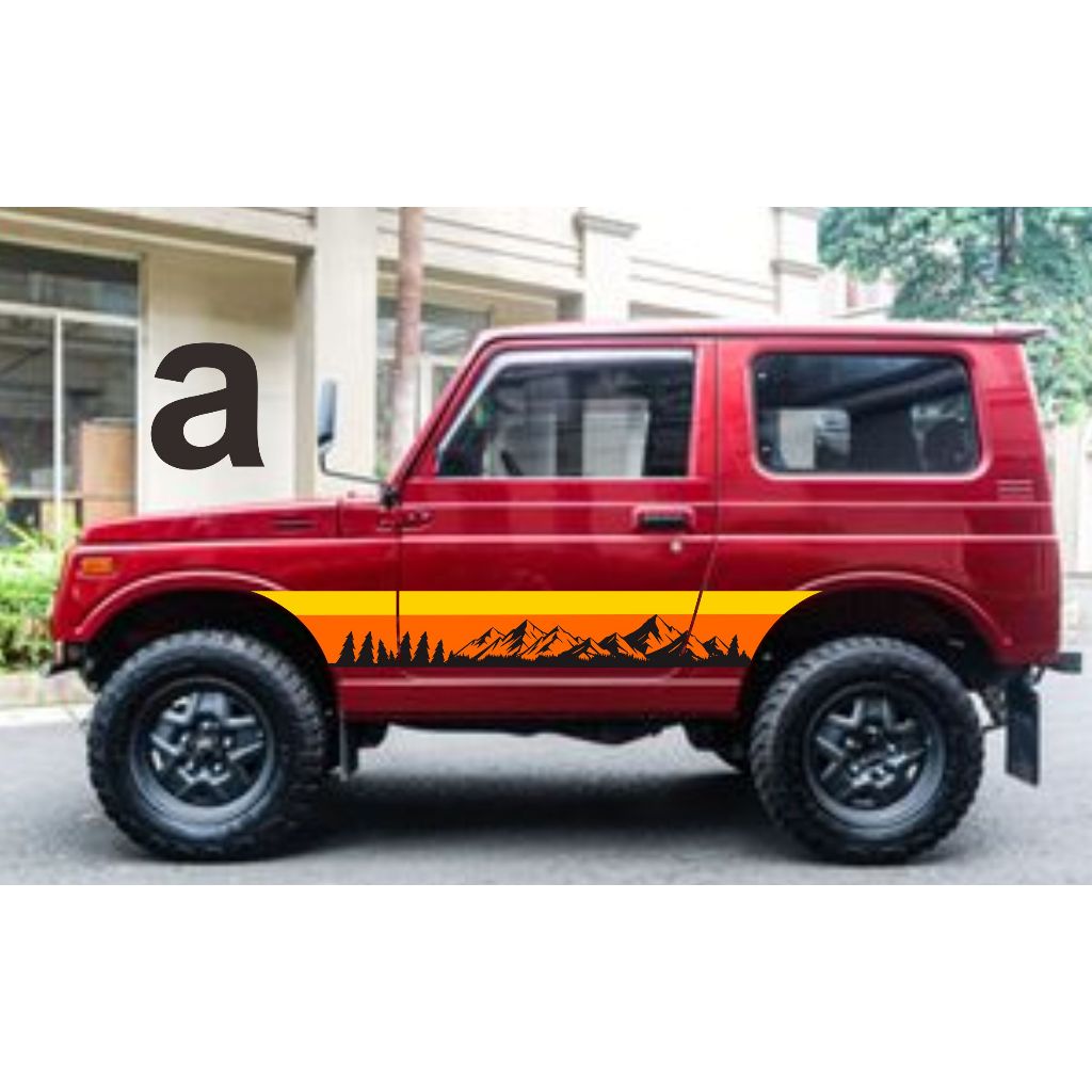 STICKER CUTTING MOBIL Suzuki katana