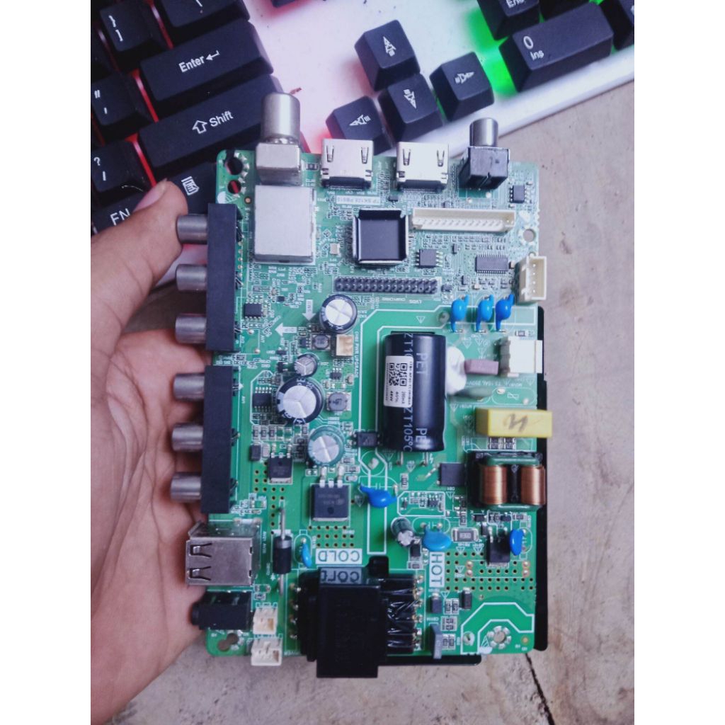 MB MOTHERBOARD MAINBOARD TV LED AKARI DIGITAL TV LE-32D53