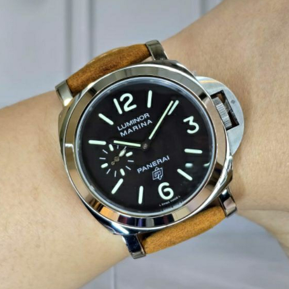 Jam Tangan Pria Panerai Pam 00318 & Pam 1085 Luminor Marina Strap Elegan