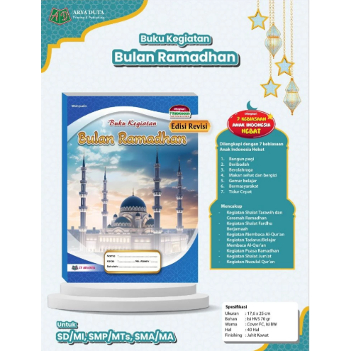 Buku Kegiatan Bulan Ramadhan Cv. Arya Duta