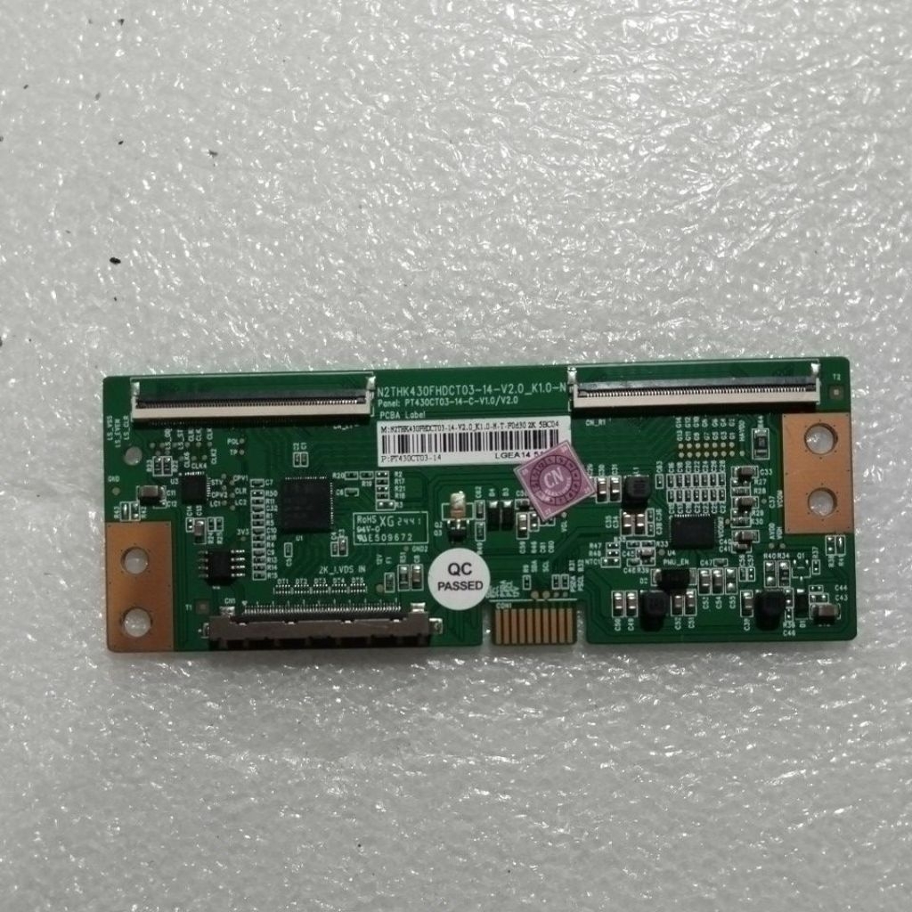 TCON PT430CT03-14-C-V1. 0/V2.0