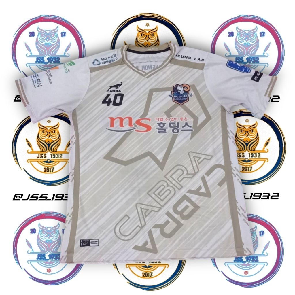 Jersey Futsal GANGWON FS Home 2022/2023 Kit LEE JIN-HYUK 40 ORIGINAL Second Murah Retro Vintage Rare