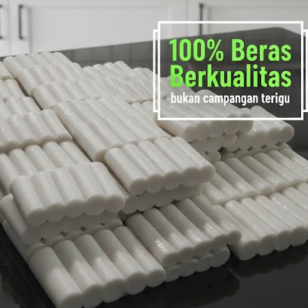 Teokbokki 1kg Korean Rice Cake Halal, with sauce 250gr