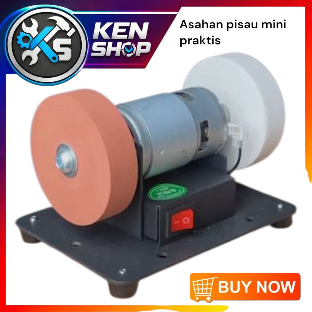 MINI MESIN GRINDA MEJA PENGGRINDAAN KASAR DAN HALUS