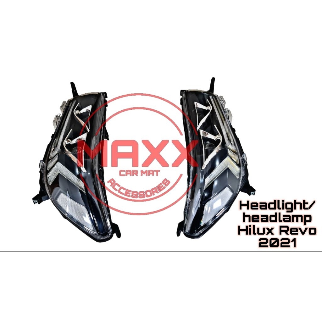 Headlamp Toyota Hilux Revo 2021-2025 / Modify Headlight For Hilux Revo 2021 /headlamp-lampu