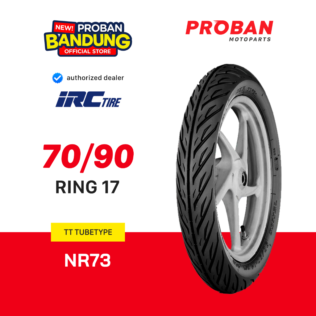 Ban Motor Ring 17 Tubetype IRC TT NR73 70/90-17