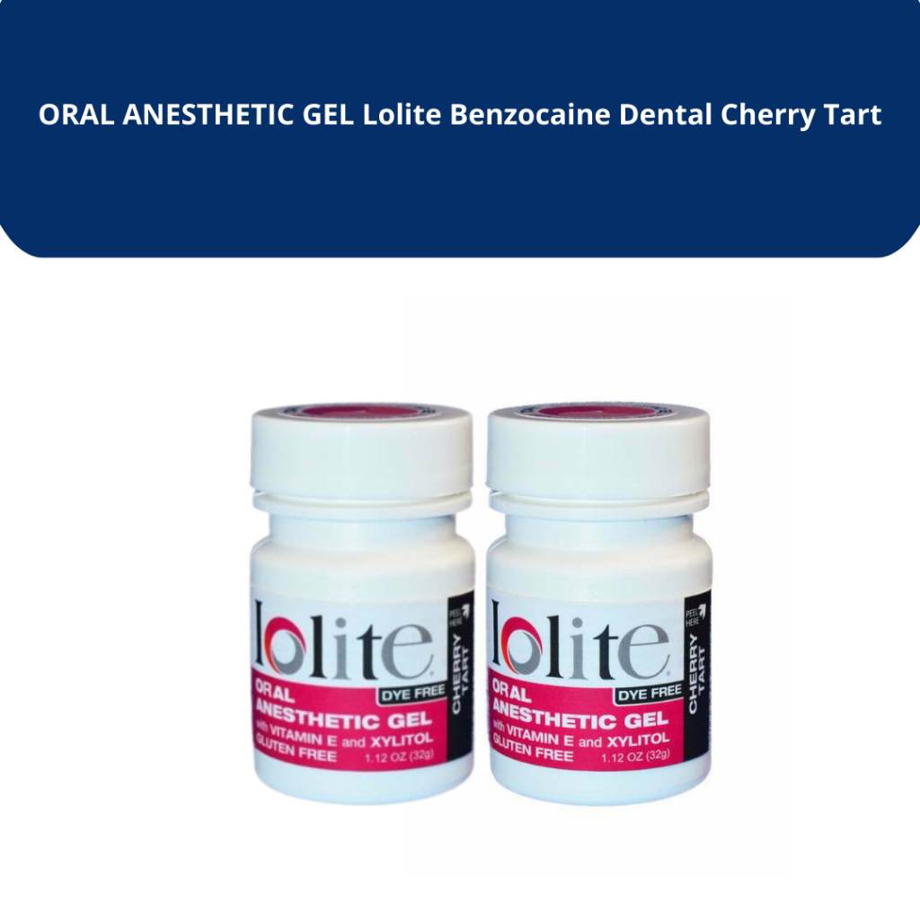 Metadent -  Lolite Anestesi Gel Benzocaine Dental [Strawberry Shortcake]