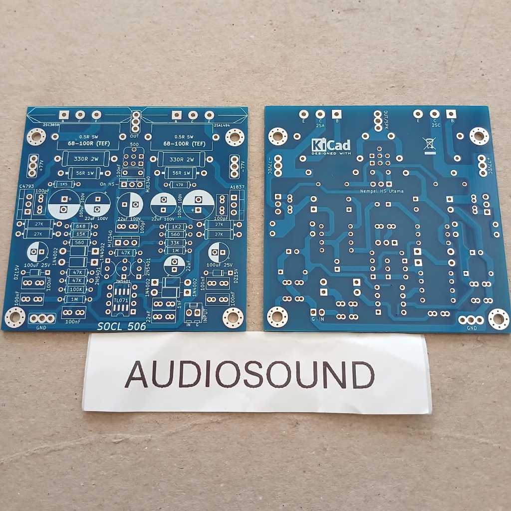 pcb socl 506 dobel layer