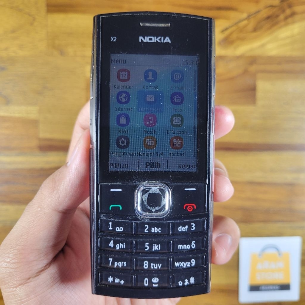 Nokia X2-02 Dual SIM Bekas Garansi Resmi #22767