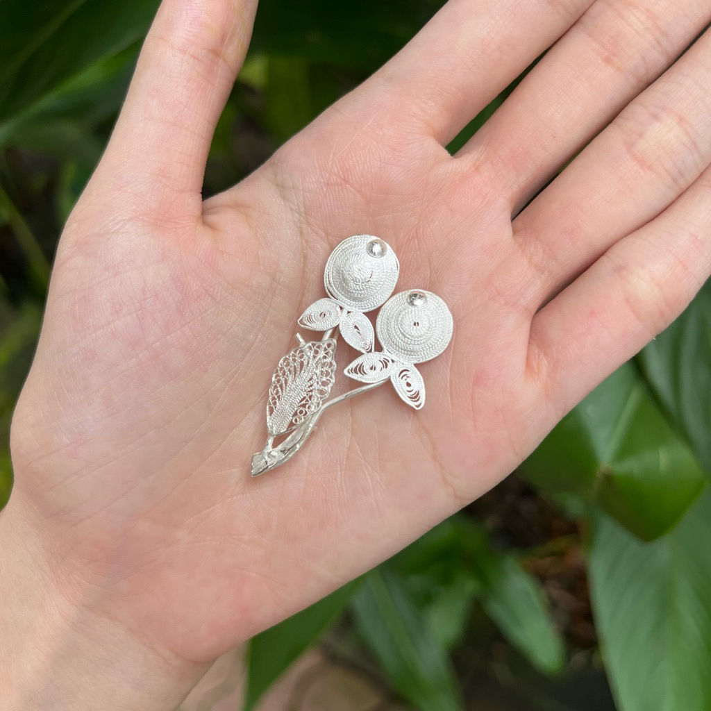 Bros Filigree Emily Perak 925