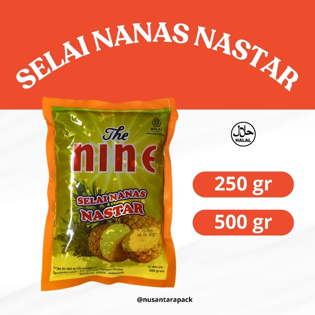 Selai Nanas Premium Isian Nastar 250gr & 500gr | Berserat Kasar, Wangi & Mudah Dibentuk