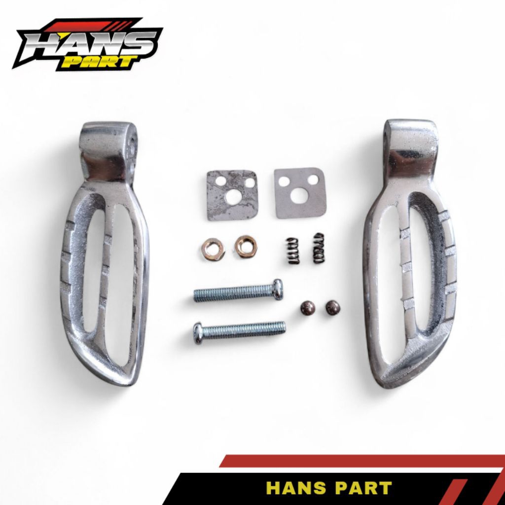 FOOTSTEP POSTEP STEP HONDA SCOOPY 2021-2023 PIJAKAN KAKI SCOOPY ALUMUNIUM