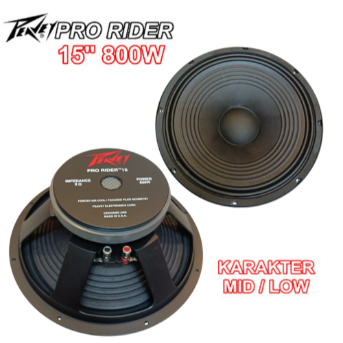 Speaker Komponen Peyvey Pro Rider 15 Inch 800 Watt Component Speaker 15" 800W kaki babet