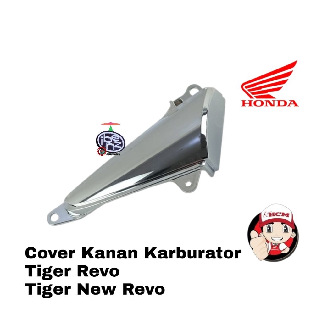 Cover Chrome Kanan Karburator Tiger Revo/ Tiger New Revo. 83611-KCJ-660