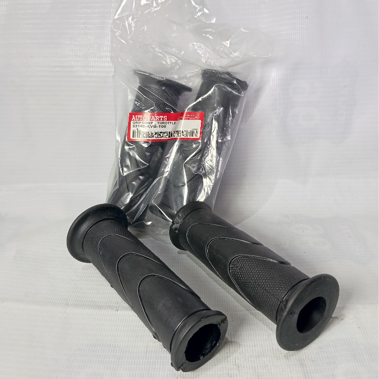 Grip Motor Hand Grip Hangrip Handfat Hitam Model Standart Honda vario kvb Autopart Beat fi Beat old