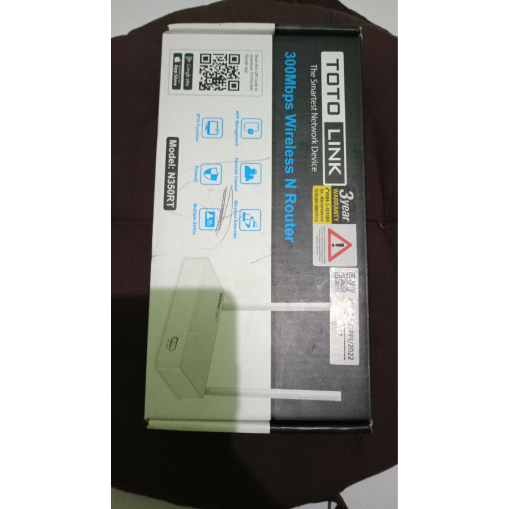 Router Nirkabel Totolink N 350 RT