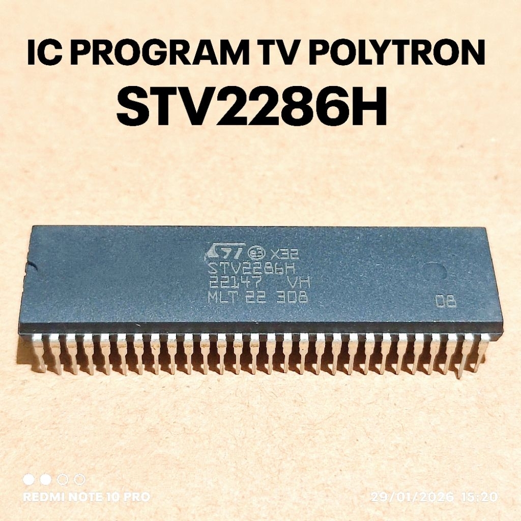 IC PROGRAM STV2286H STV2286 H 2286 IC CROMA POLYTRON