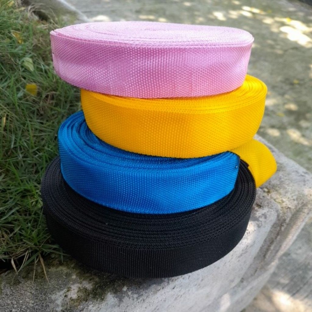 Tali Webbing 2,5cm Tas Ganci Tipis