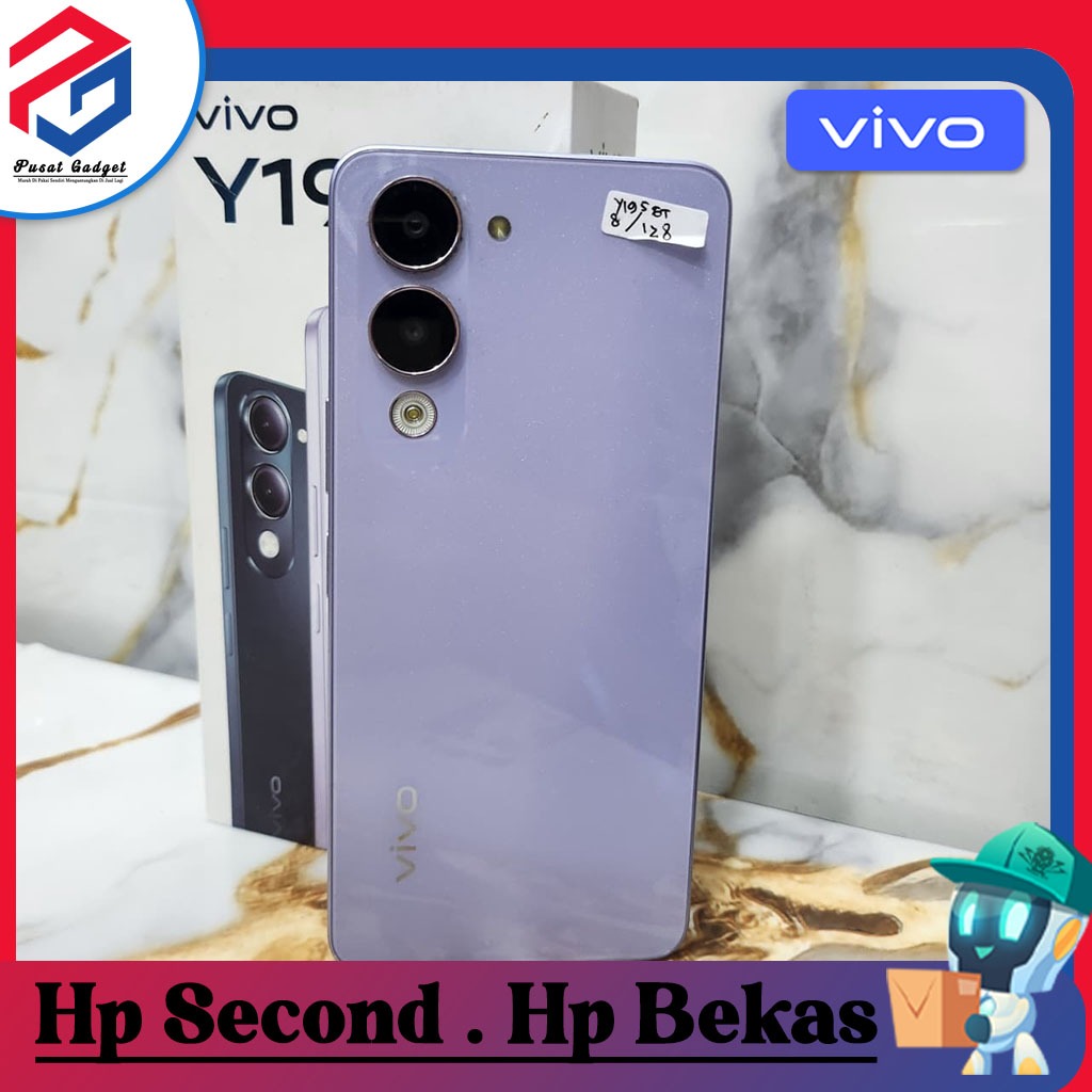 Vivo Y19s GT 5G Ram 6/128GB | Ram 8/128GB | Ram 8/256GB Second Pusat Gadget