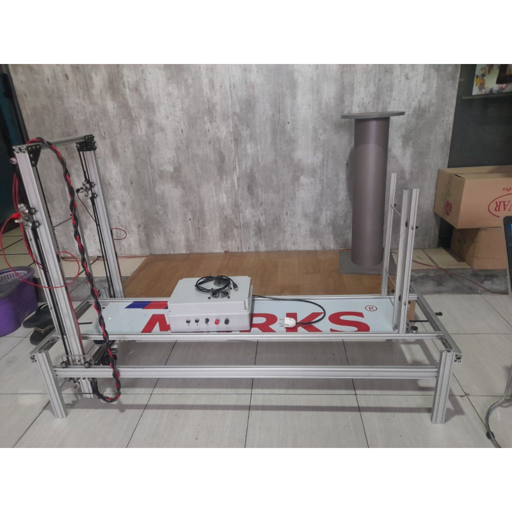 Mesin Pemotong Gabus Styrofoam CNC Otomatis 120x50 cm untuk Huruf Timbul & Dekorasi