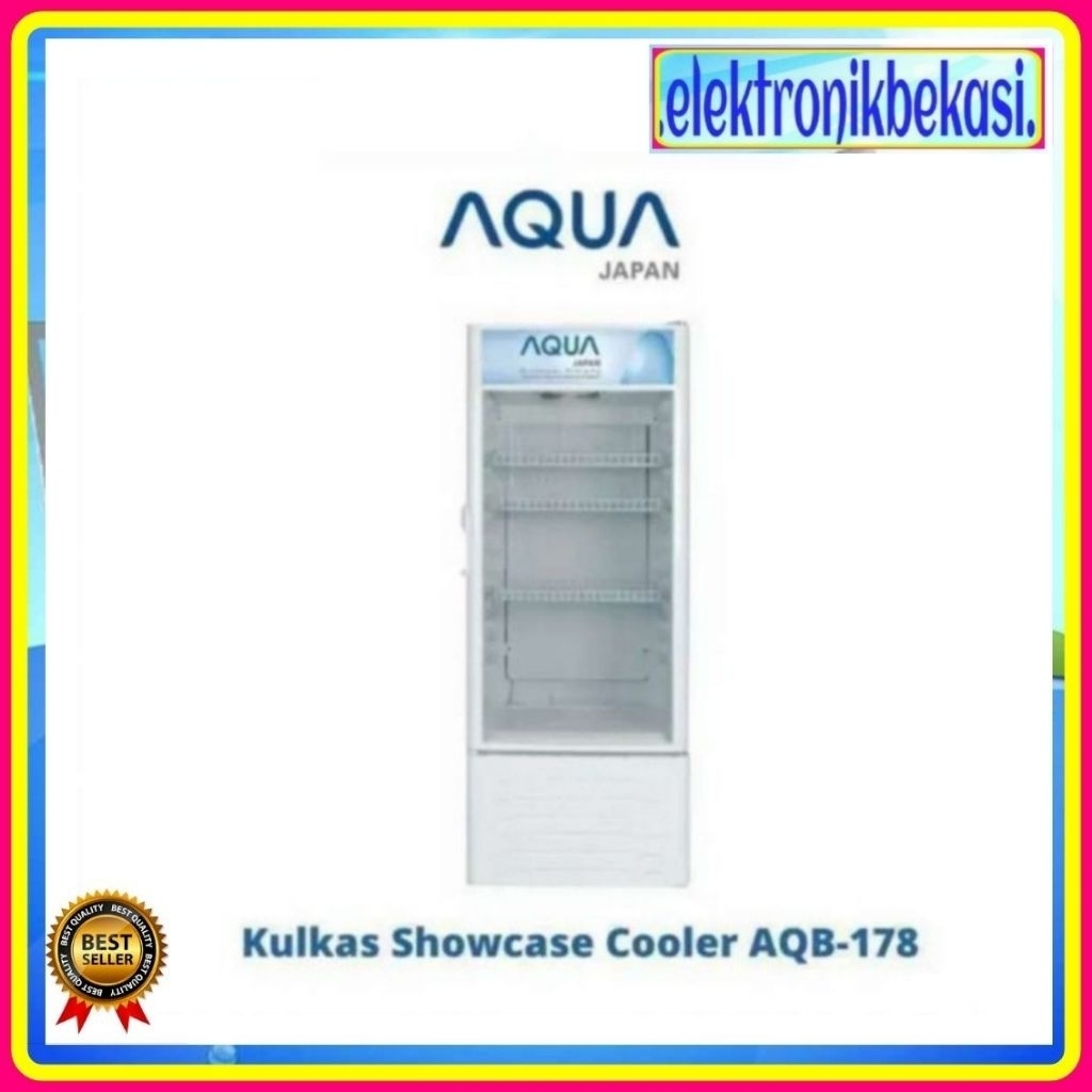 SHOWCASE AQUA AQB 178 / LEMARI PENDINGIN AQUA AQB 178 / SHOWCASE AQUA 3 RAK