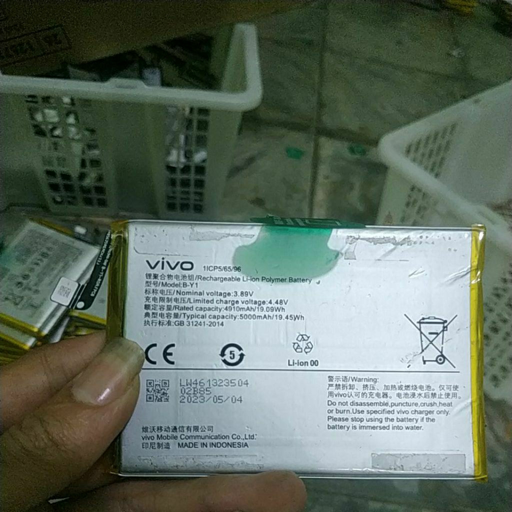 BATERAI BEKAS VIVO Y35 B-Y1