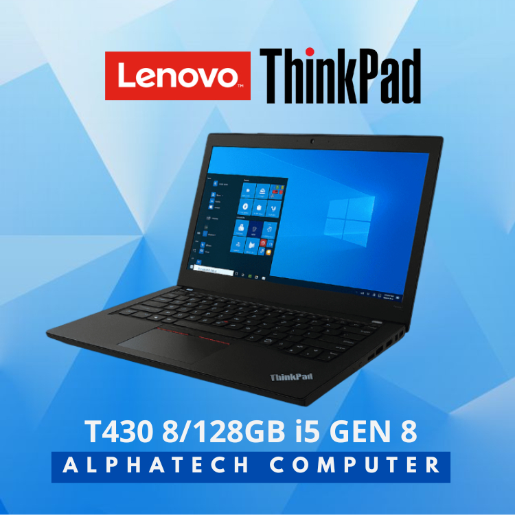 Laptop LENOVO ThinkPad T490s T430 T470 T430s T450 | Intel Core i5 i7 RAM 8/16GB SSD 256GB Slim Berku