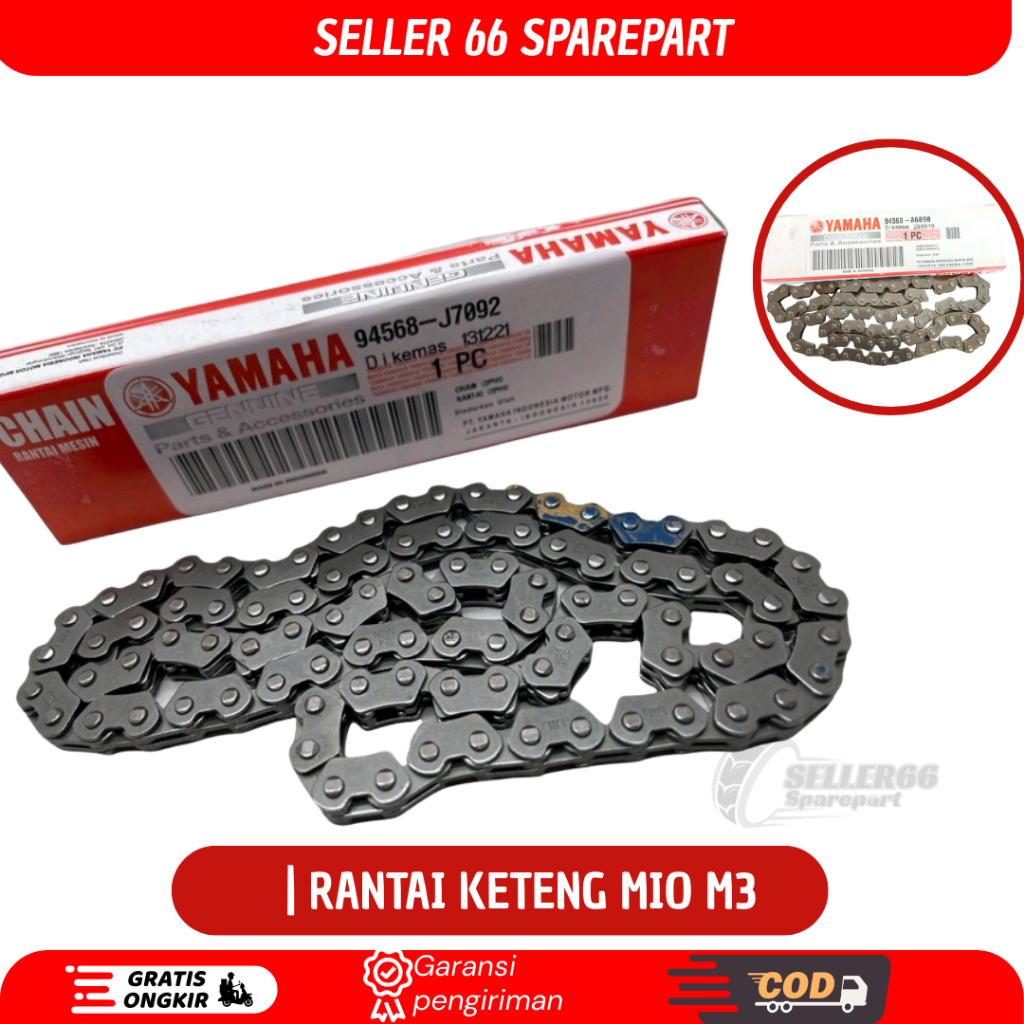 RANTAI KETENG KAMPRAT MIO M3 / MIO  SOUL GT 125