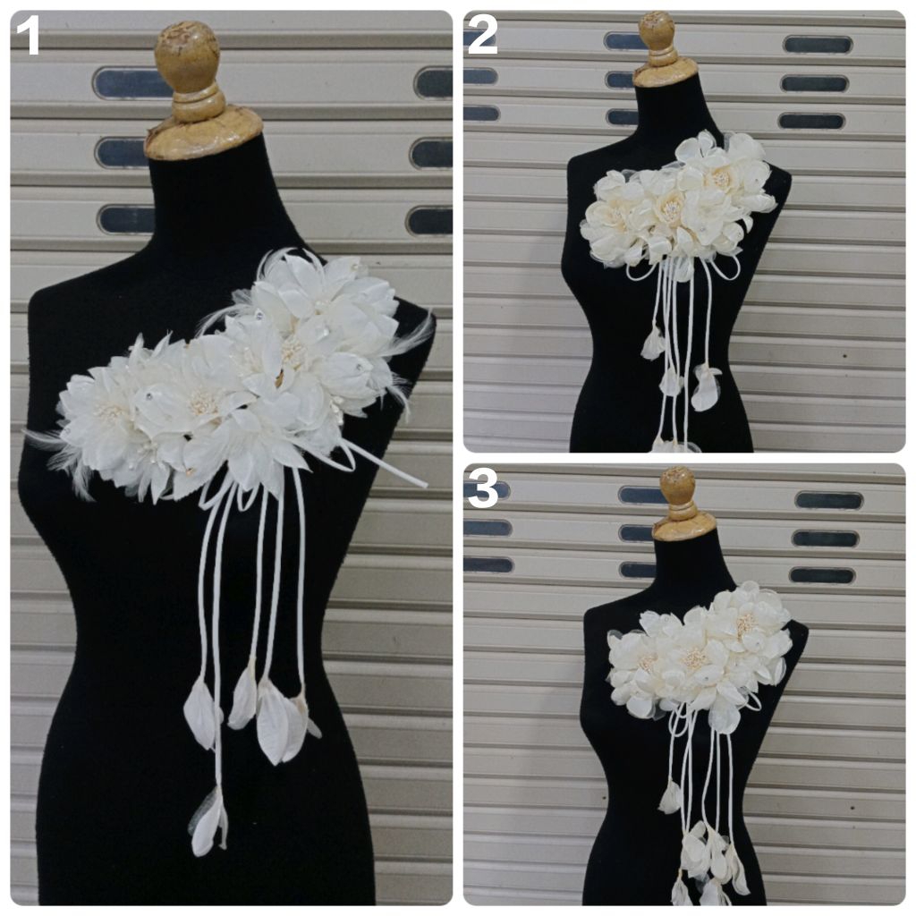 Bunga Korsase Gaun/Korsase Jumbo/Korsase gaun /Bunga Pinggang Rumbai/ Bunga Bahu/bunga bros besar/co