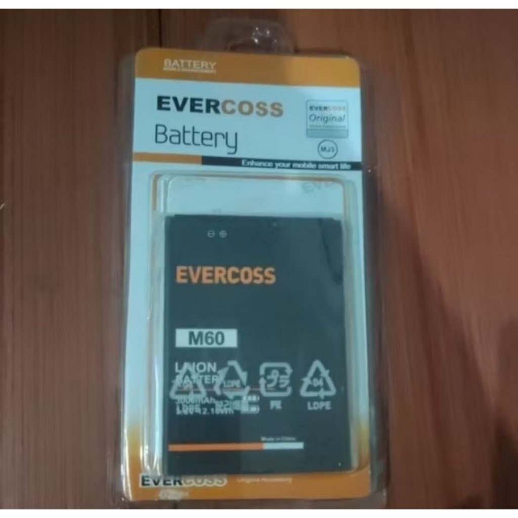 BATERAI EVERCOSS TYPE M6/M60A/M60 ORIGINAL 99%