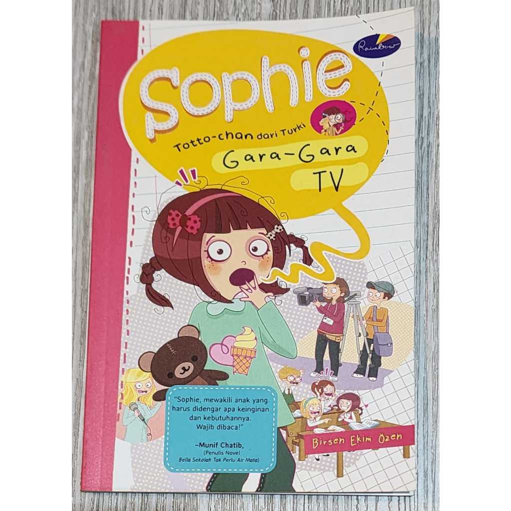 PRELOVED : Buku Cerita Anak Bergambar Sophie Totto-chan Dari Turki