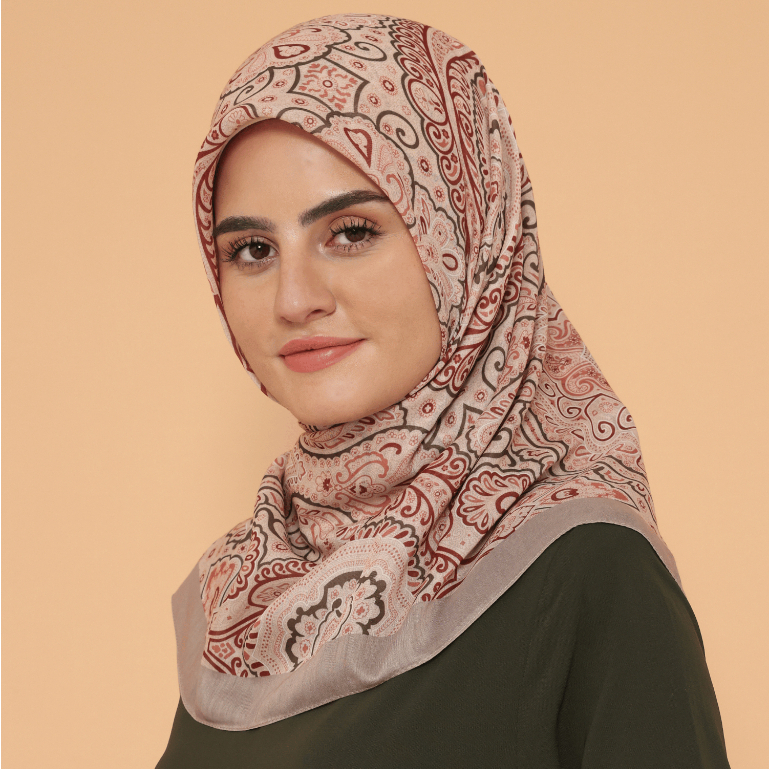 NEW ARRIVAL  Miss Color Turkey - Premium Scarf - JEYLA Series - Segi empat 120x120