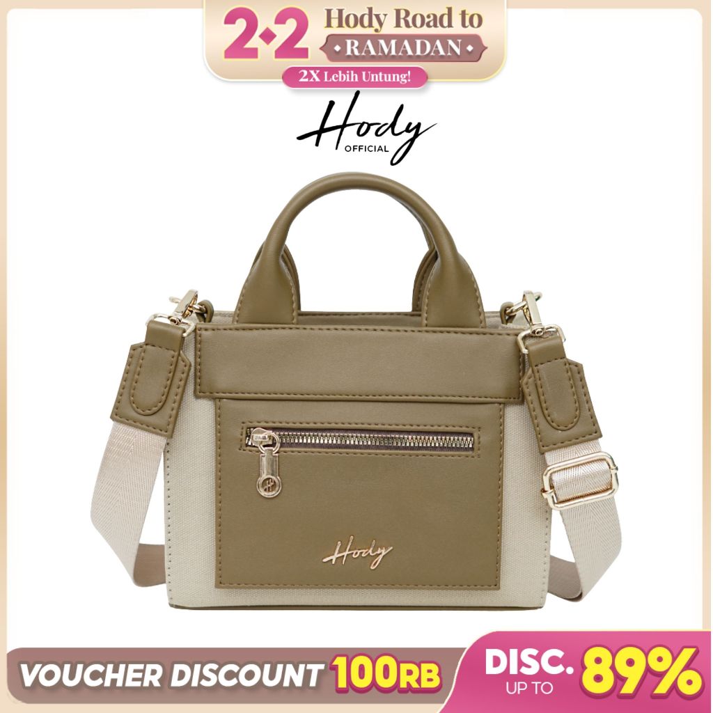 Hody - Tas Selempang Wanita Sling Bag Wanita Korea Tas Jinjing Handbag Tas Wanita Terbaru 2026 - CAL