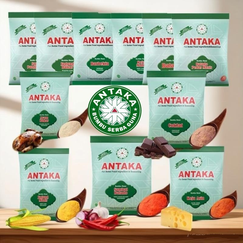 ANTAKA Bumbu Tabur Serbaguna 100gr Antaka Cabe Antaka barbeque antaka balado antaka jagung bakar ant