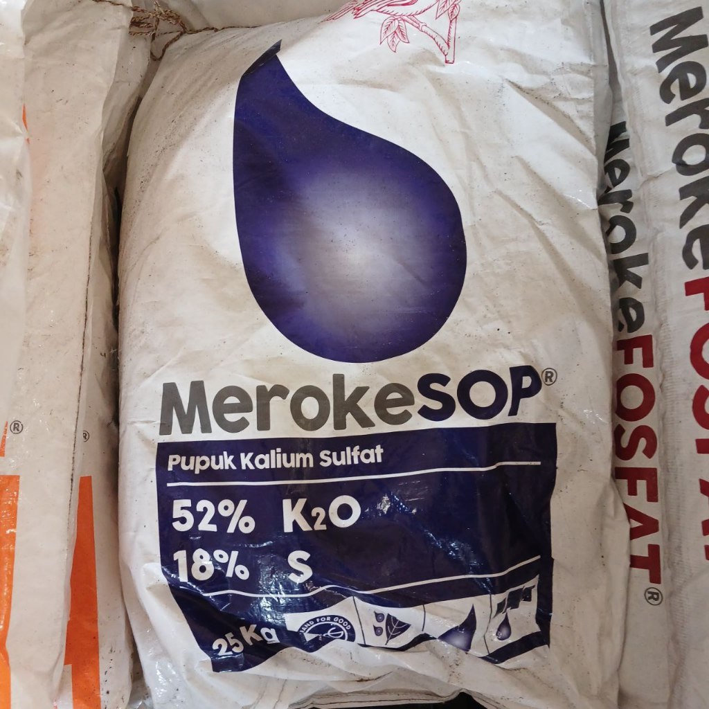 Pupuk Meroke SOP Kalium Sulfat K2O 50%