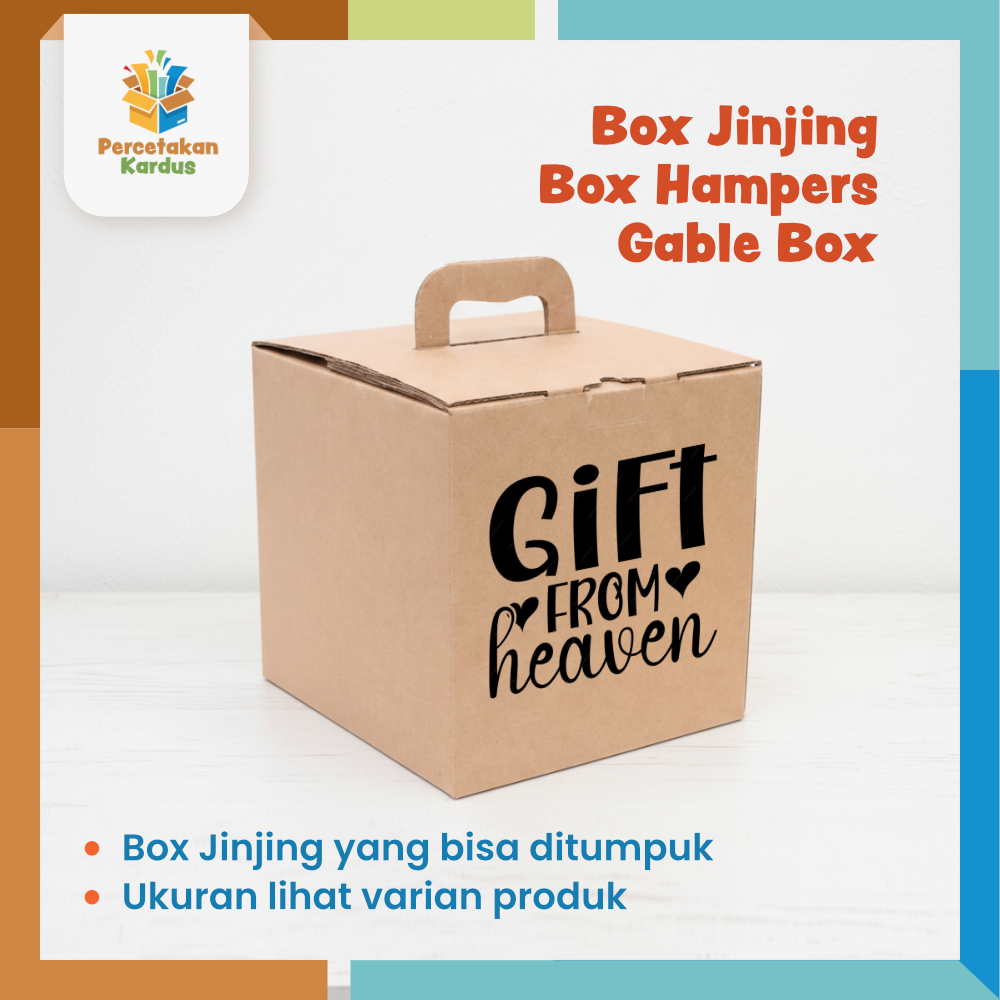 Sablon / Cetak Kardus Corrugated | BOX JINJING | BOX HAMPERS | GABLE BOX | BOX TOPLES | BISA DITUMPU