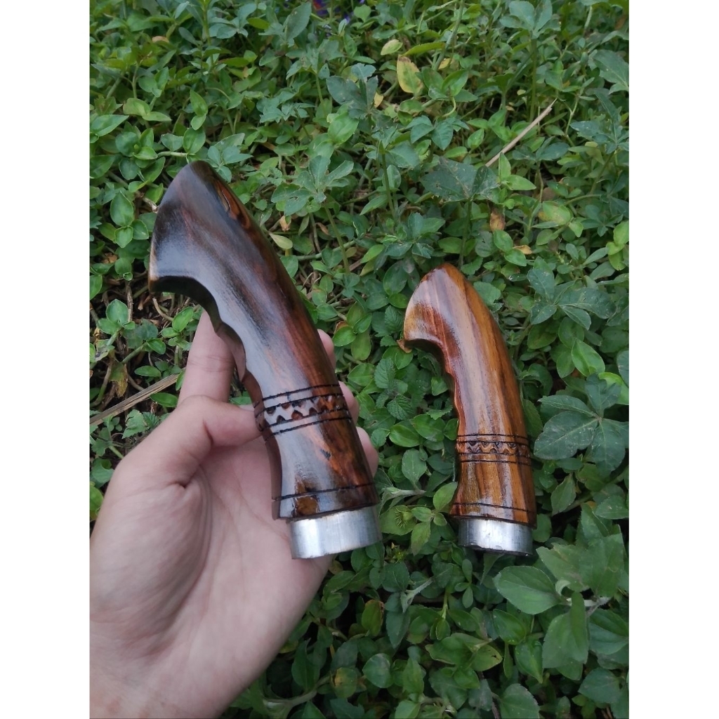 Gagang pisau golok Kayu  sonokeling