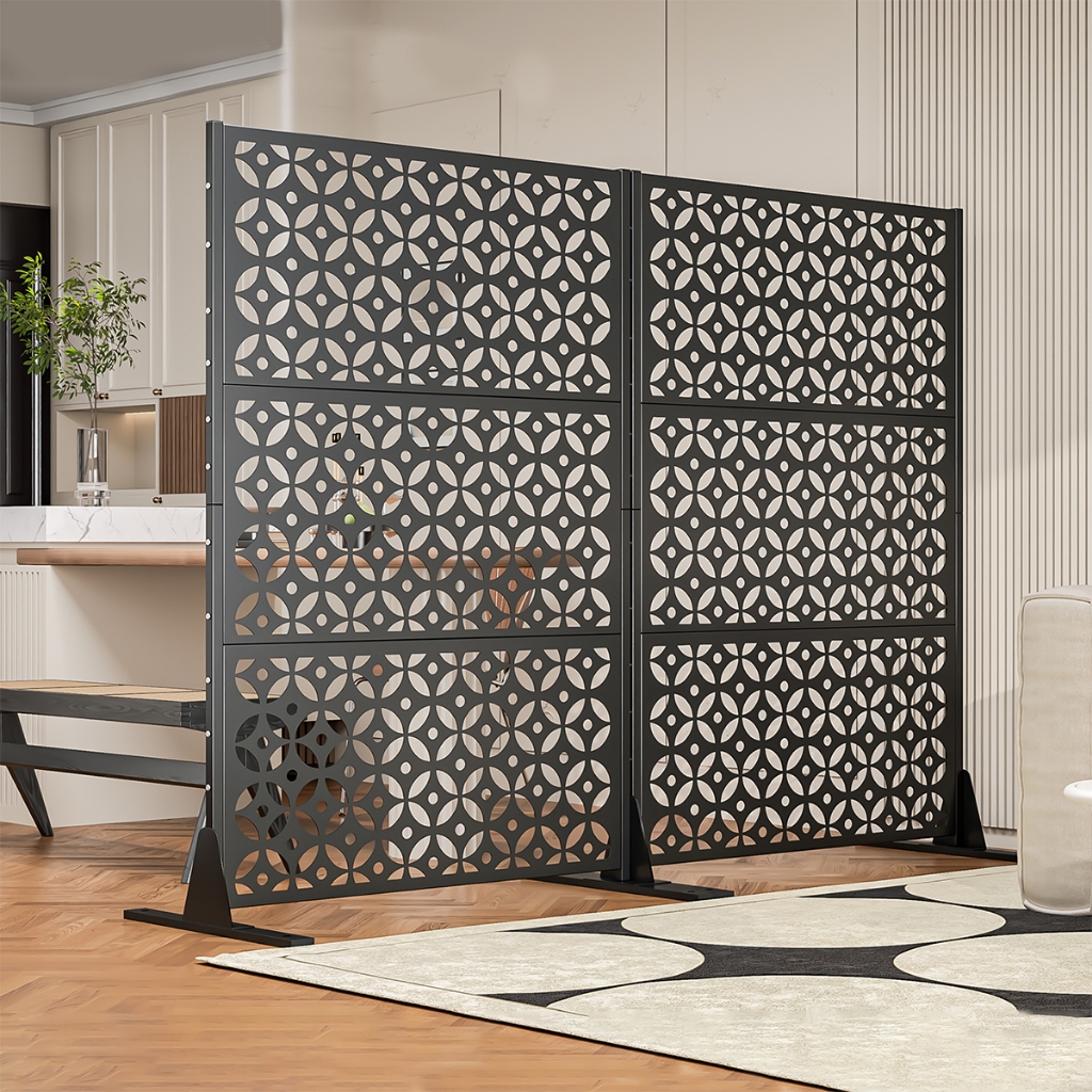 Pagar logam dekoratif , Pagar Rumah Minimalis , Pagar Plat Besi Motif