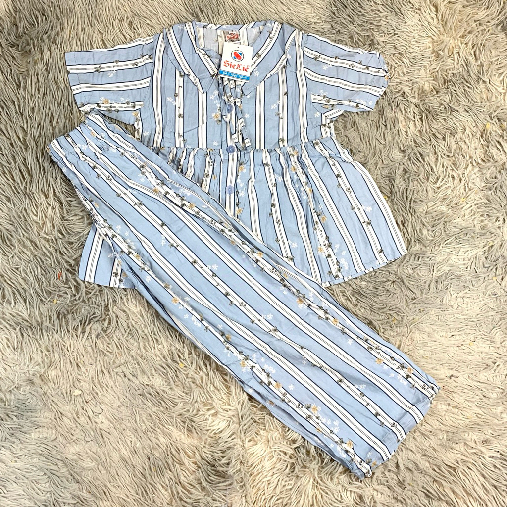 Tebobok - Sielie Rayon Anak Celana Kulot Baru