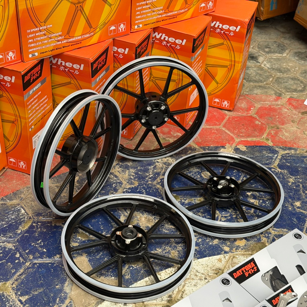 vleg DAYTONA original GPWHEEL gp wheel jupiter fizr mxking single double disk