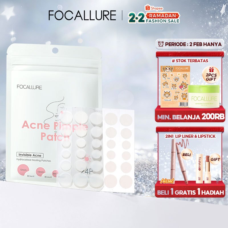 FOCALLURE Spot Patch Acne Treatment Day/Night