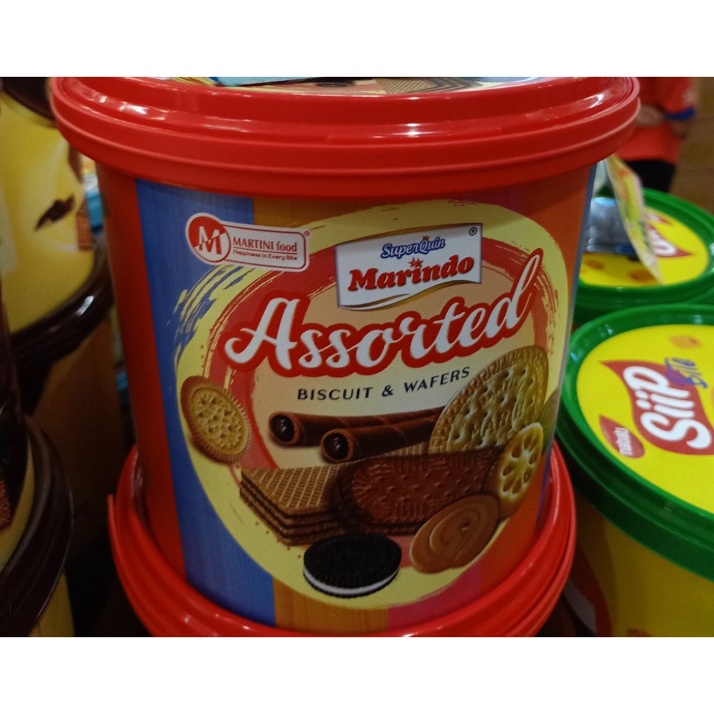 Marindo assorted biscuit n wafer 350g