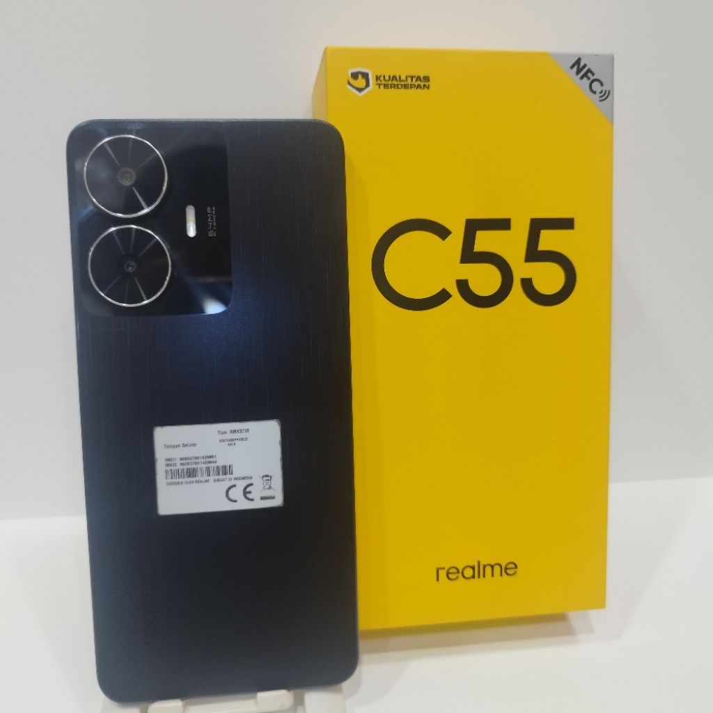 Realme C55 Ram 8/256GB Handphone Second Fullset Original Bergaransi