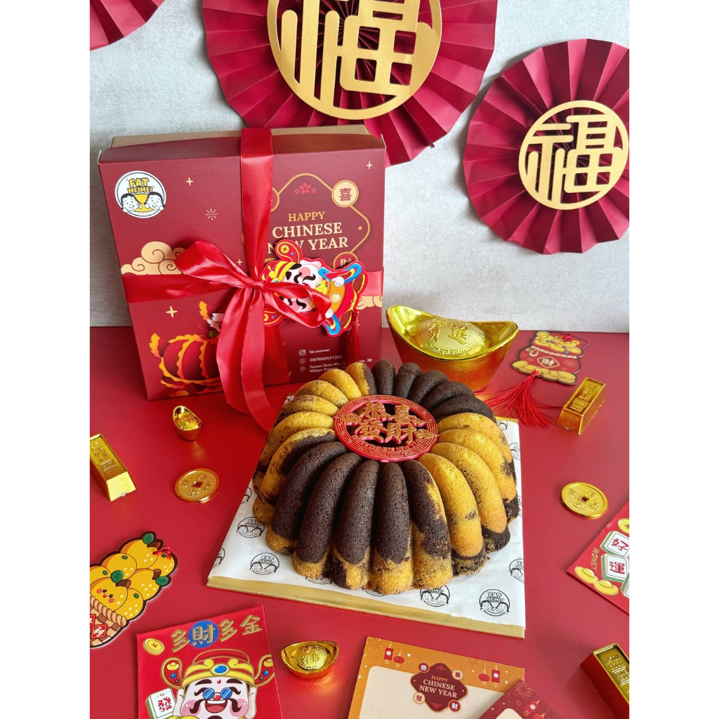 Marmer Cake Wijsman - Imlek / Chinese New Year Hampers