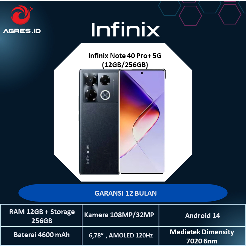 Infinix Note 40 Pro+ 5G (12GB/256GB)
