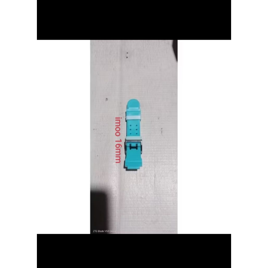 strap rubber jam tangan imoo 16mm rubber strap jam imoo 16mm asli ori copotan
