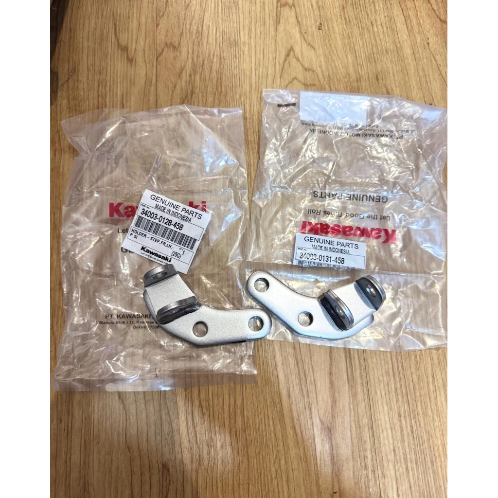 dudukan footstep depan klx baru ori