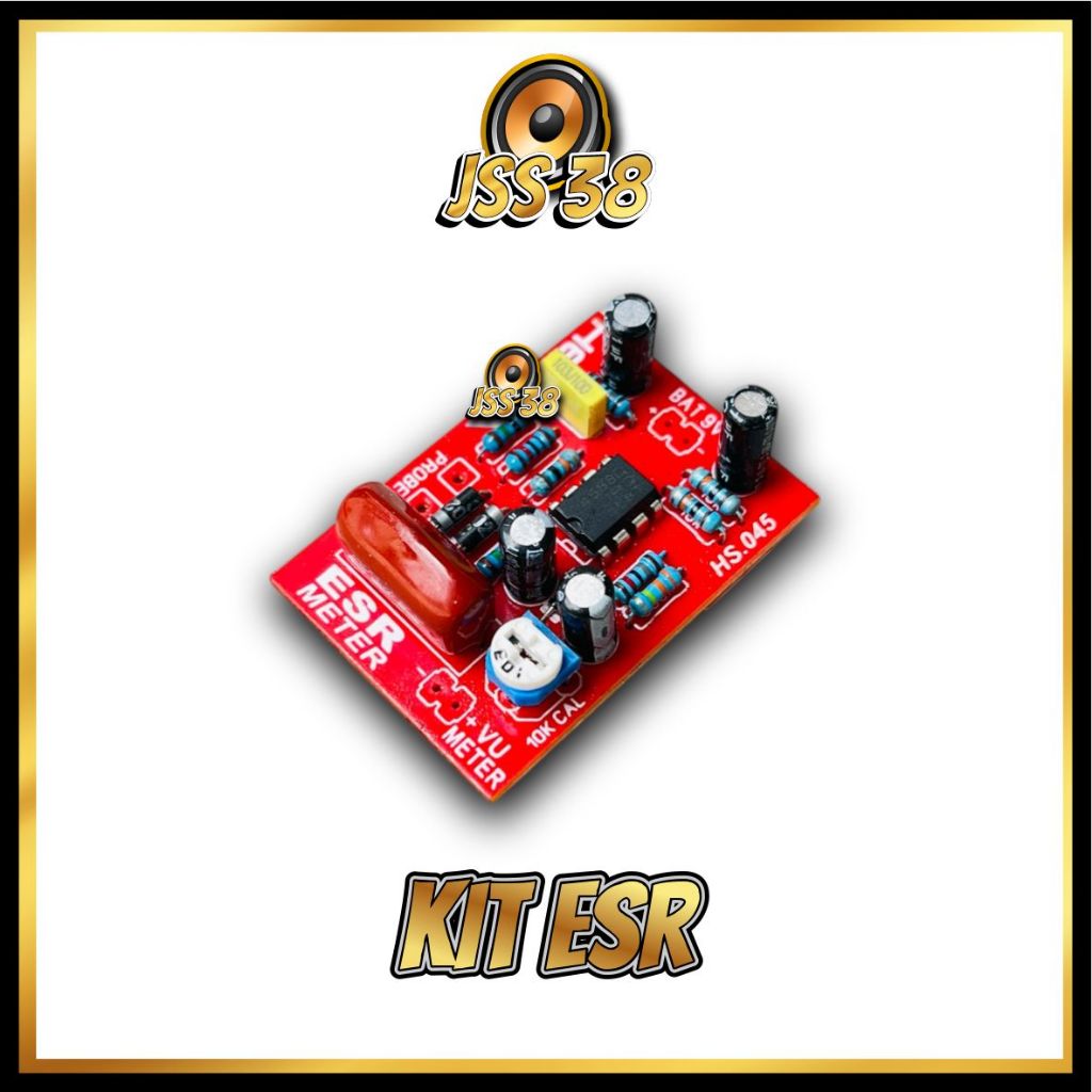 (KIT DRIVER) Kit ESR Meter JRC 4558 ups