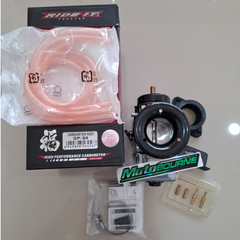 Karburator Ride it GP Evo 34 PWK34 Karbu PWK 34 Ride It Model Koso