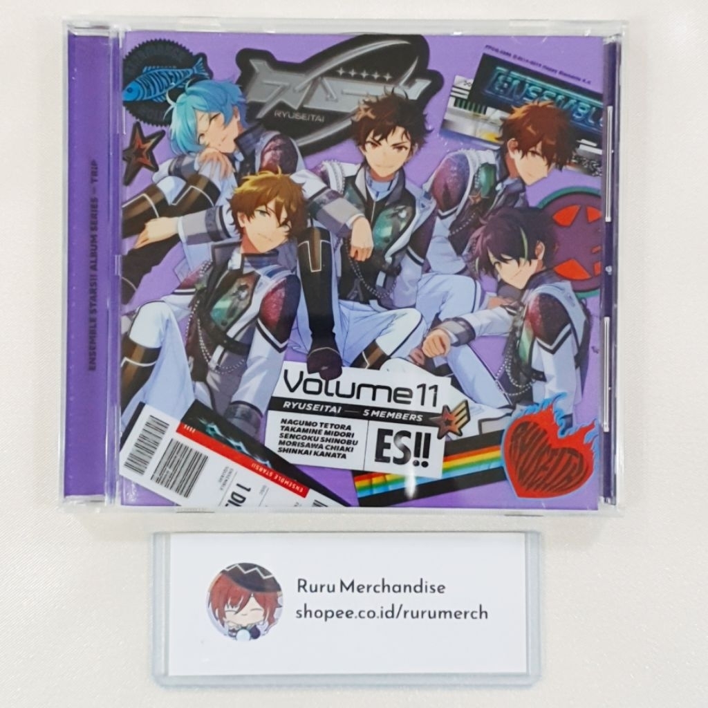 (Condi CD tidak dicek) Ensemble Stars CD Album Trip Ryuseitai